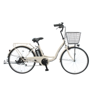 ◆イーコンシャスフィール 電動自転車 24インチ 6段 マットベージュ