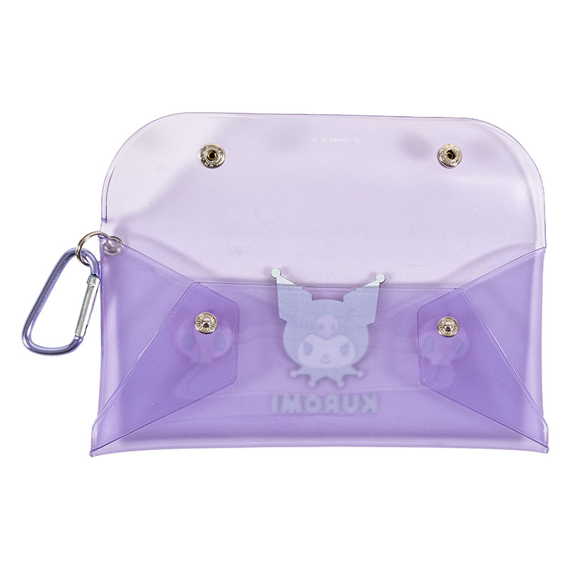 カラビナ付き クリアロングポーチ クロミ SAC-CCL-KU