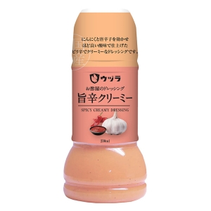 ウヅラ お酢屋のドレッシング「旨辛クリーミー」230ml