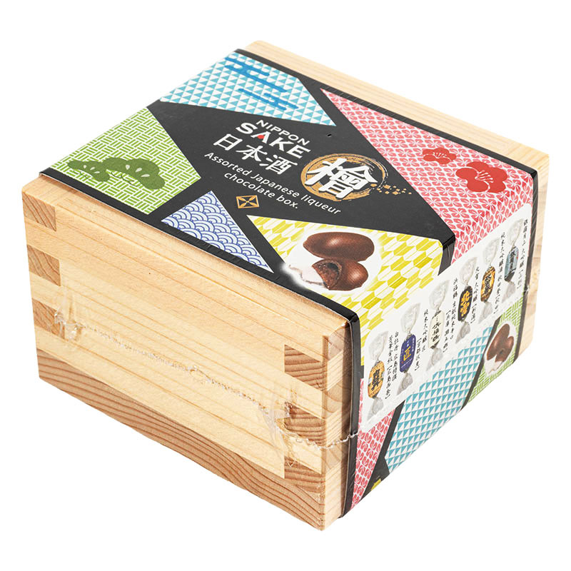 日本酒 酒チョコ 檜一合枡