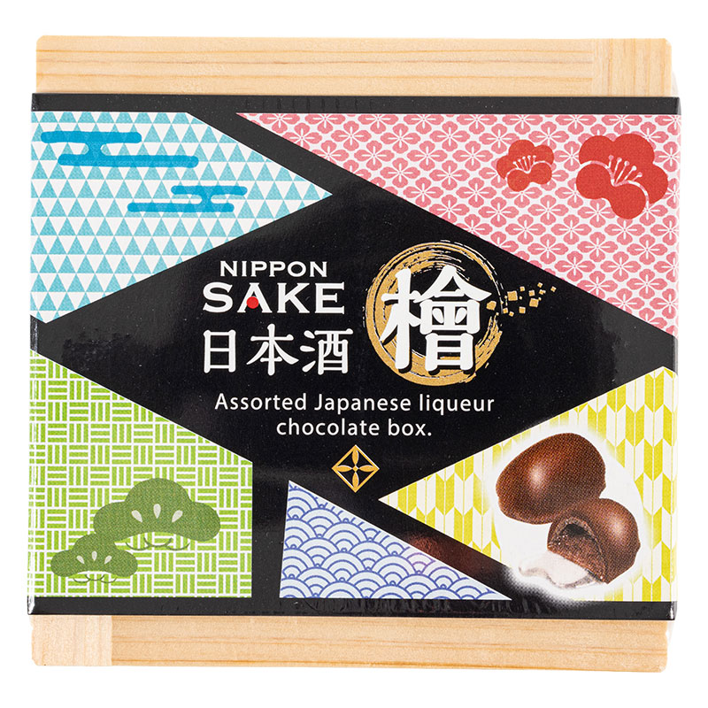 日本酒 酒チョコ 檜一合枡