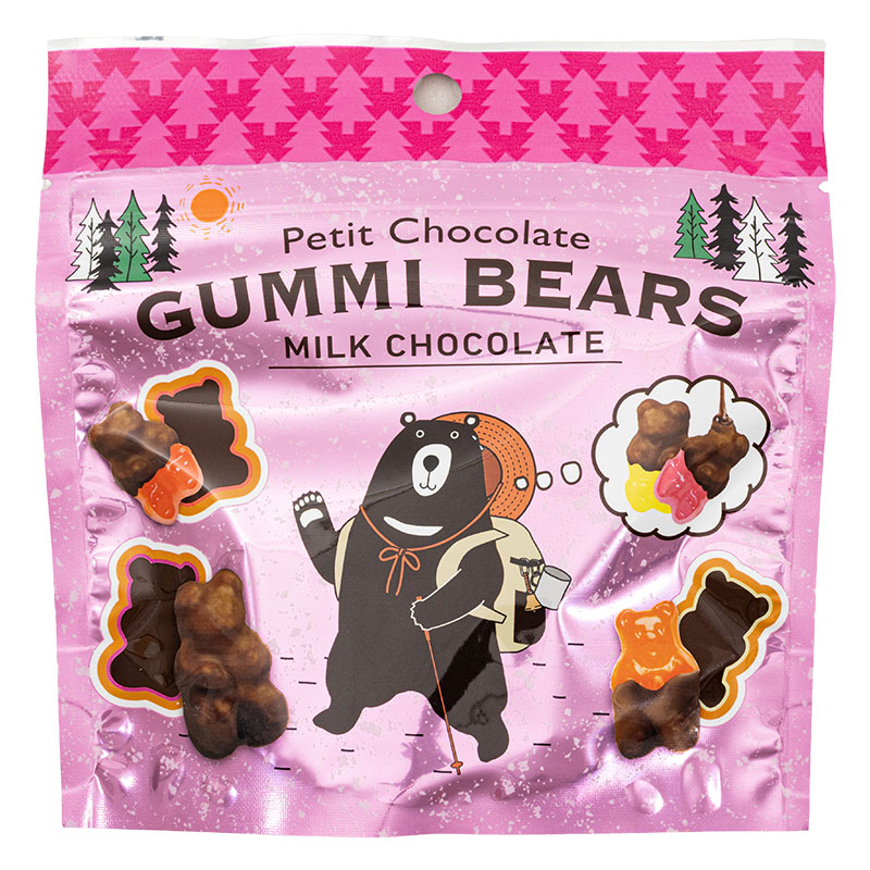 カラフルグミチョコベア 42g