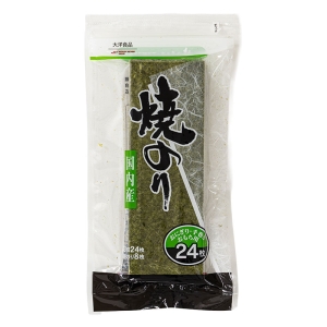 焼のり 国内産 3切24枚