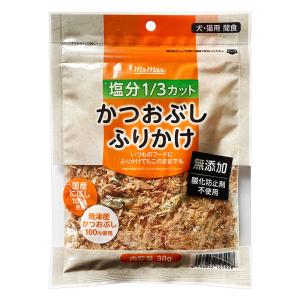 ペット用 塩分3分の1カット かつおぶしふりかけ 30ｇ