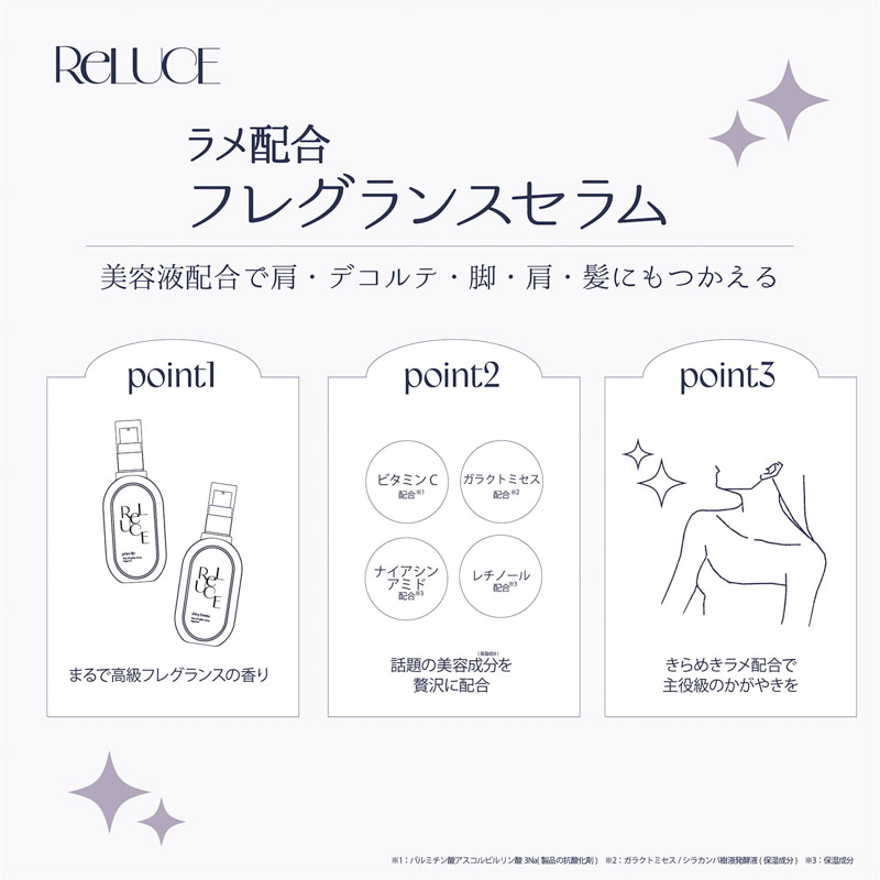 リルーチェ グリッターセラムフレグランス シャイニーフリージアの香り 80ml