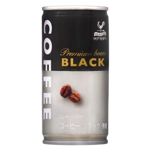 神戸居留地 ブラックコーヒー缶 185g 185g