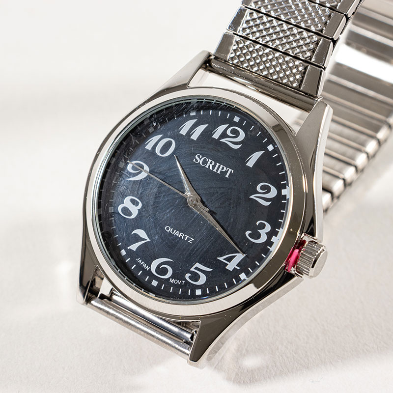 見やすい時計 NSSG06-SBK