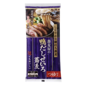 蕎麦屋の鴨だしせいろ蕎麦 250g