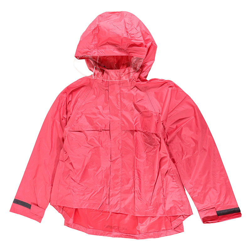 ワイドレインスーツ ピンク×チャコール