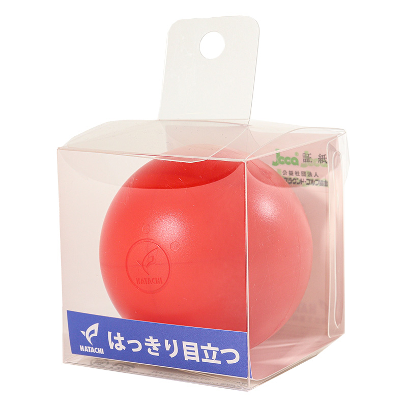 カラーボール グラウンドゴルフ ボール レッド