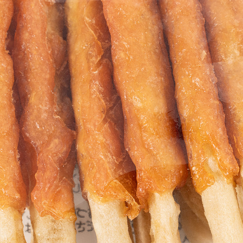 Q-Pet 国産鶏 ささみ巻き牛皮 22本