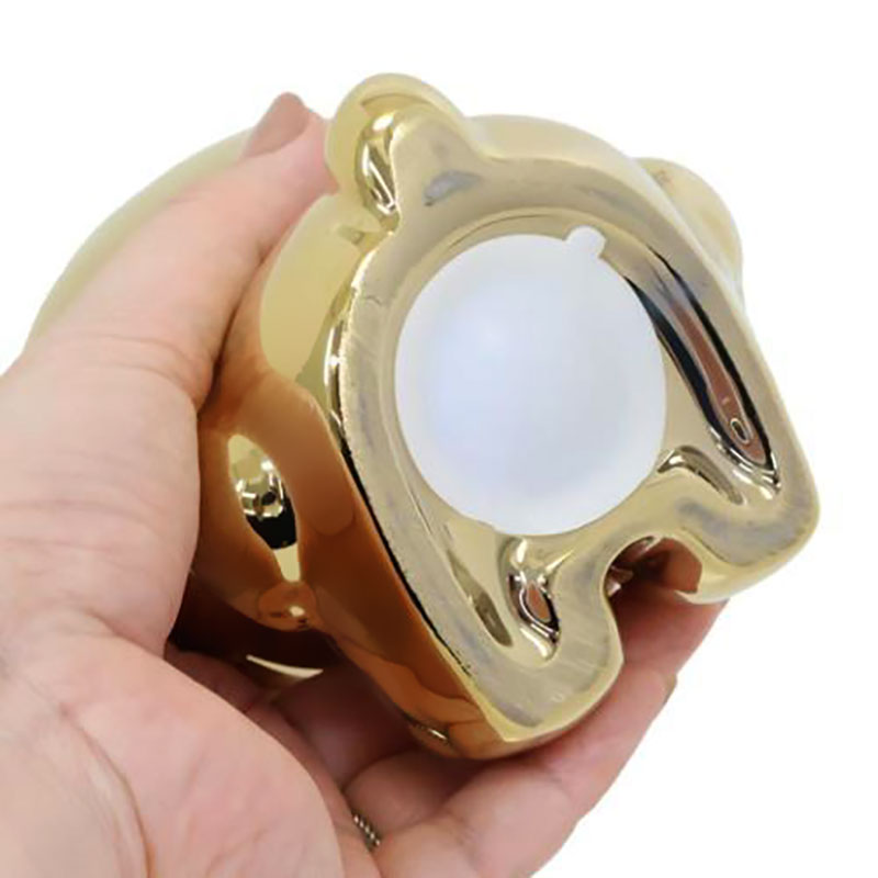 ゴールド貯金箱ハローキティ
