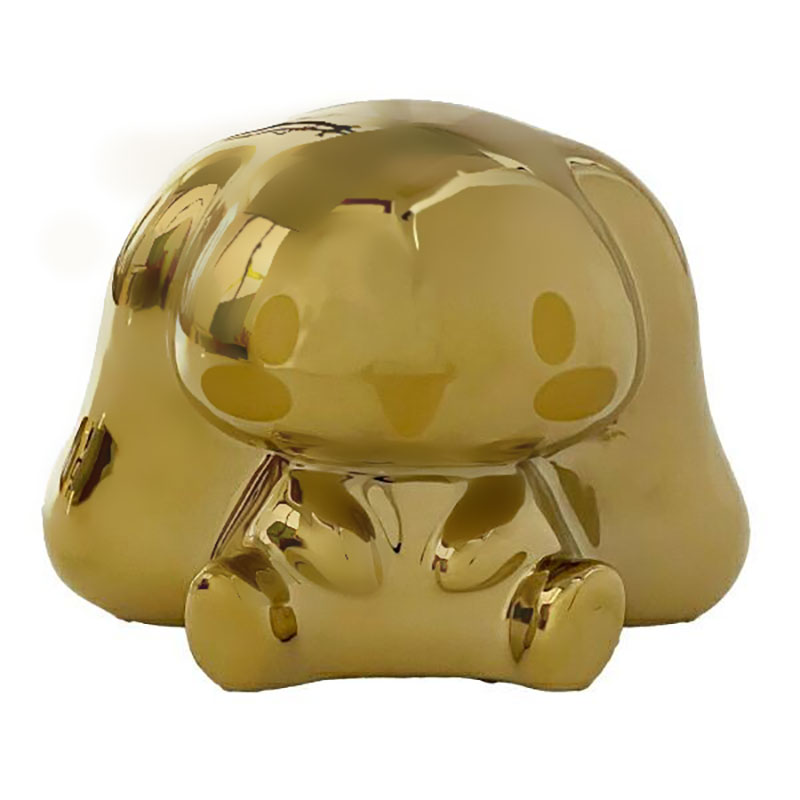 ゴールド貯金箱シナモロール