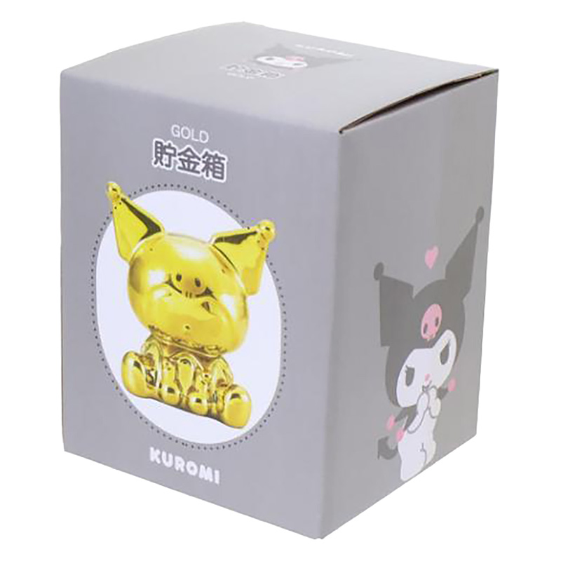 ゴールド貯金箱クロミ