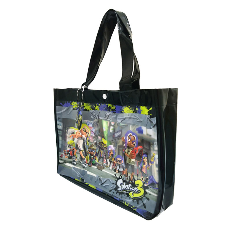 スプラトゥーン3 ビーチトートバッグ ブラック