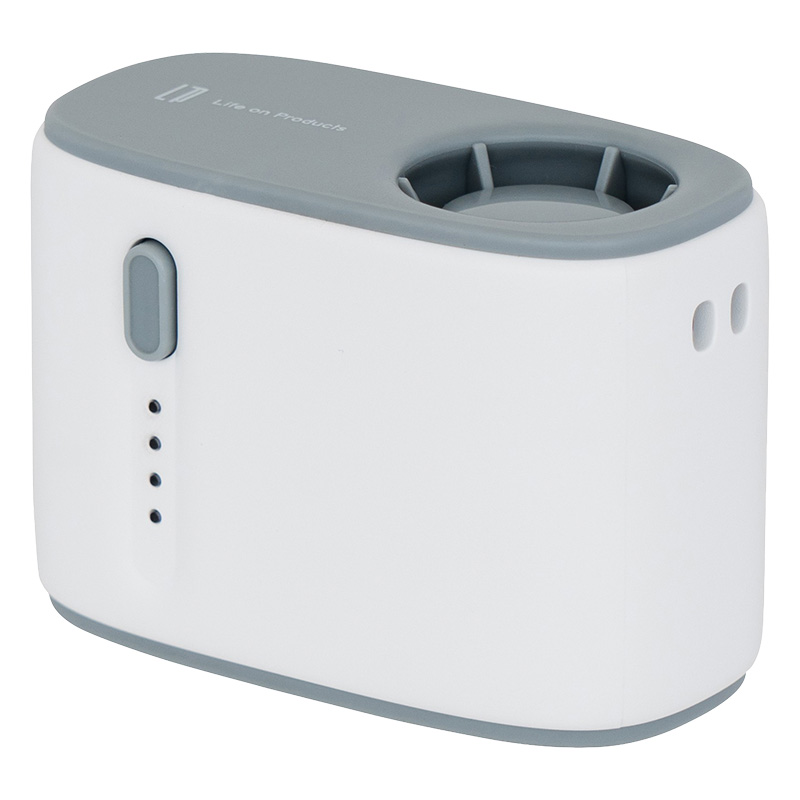 ミニターボファン ウエストクリップ付 スモーキーブルー LCAF042-SB