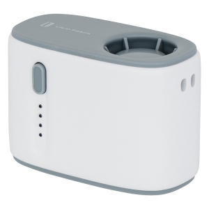 ミニターボファン ウエストクリップ付 スモーキーブルー LCAF042-SB