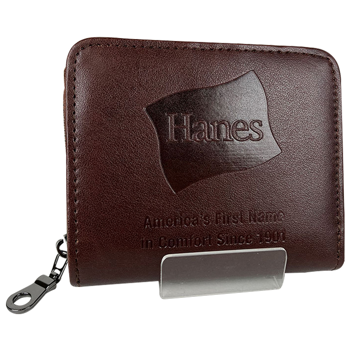 Hanes 型押  R札入 チョコ