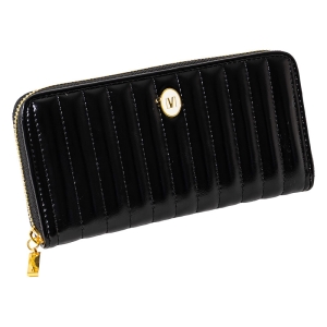 キルト長財布 ブラック