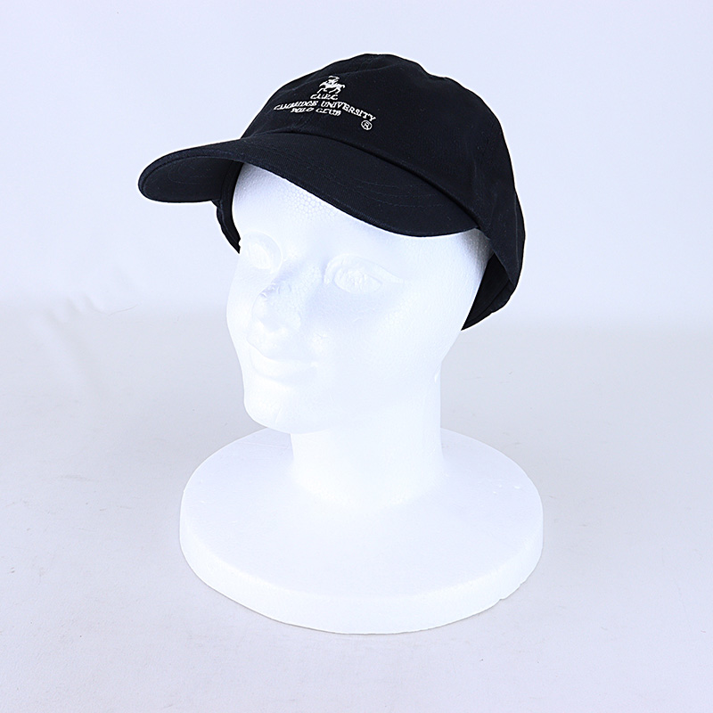 POLO CLUB 刺繍CAP 58cm ブラック