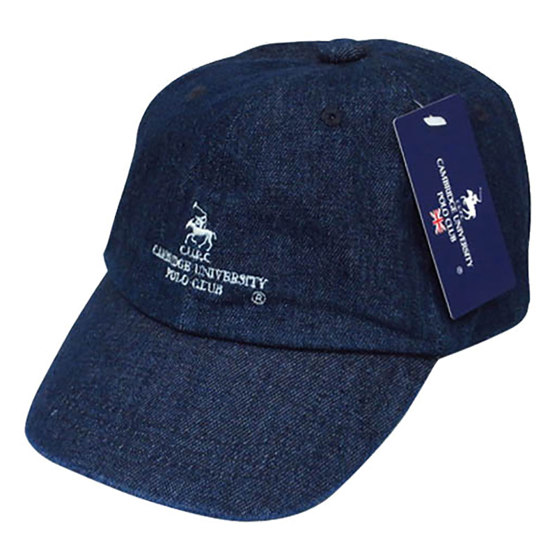 POLO CLUB 刺繍CAP 58cm デニム