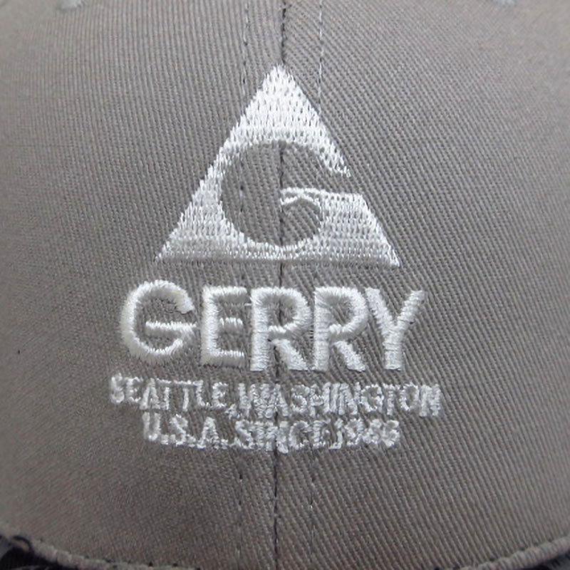 GERRY ロゴCAP 56-59cm ネイティブ柄グレー