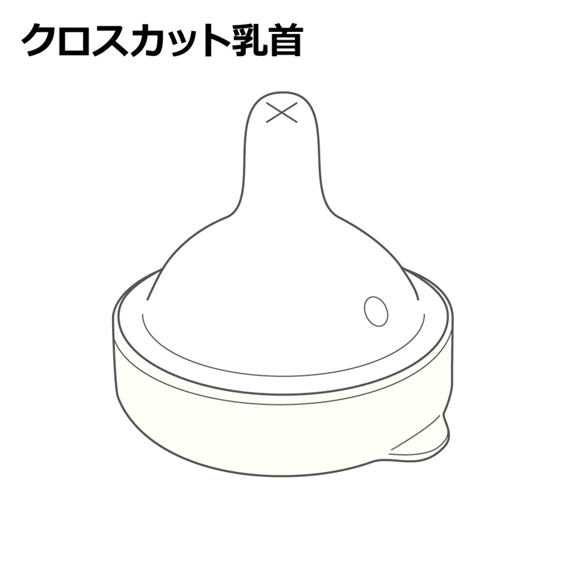 缶ミルク乳首(太い缶用)