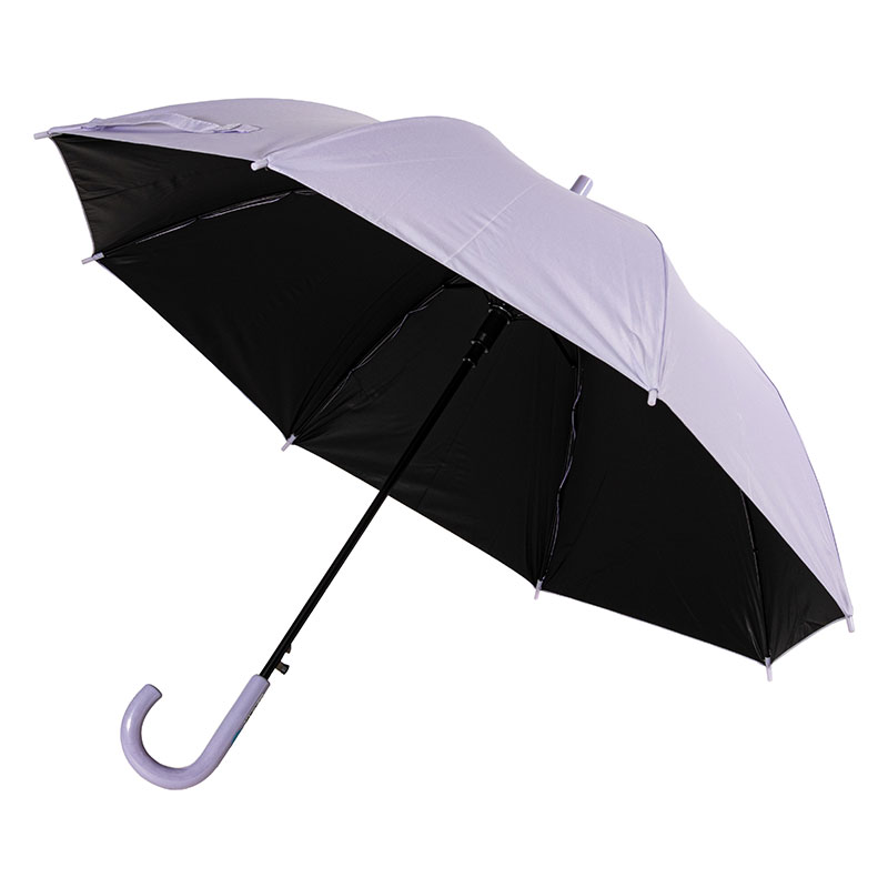 キッズ 晴雨兼用 ジャンプ傘 55cm 無地