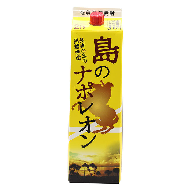 黒糖焼酎 島のナポレオン 紙パック 1.8L