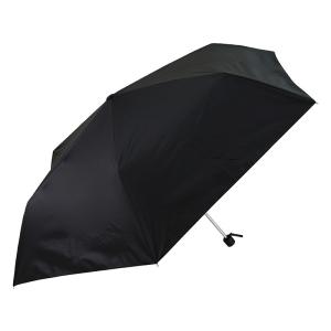 ナチュラルベーシック 晴雨兼用 UV 折たたみ  ブラック 55cm 944-002