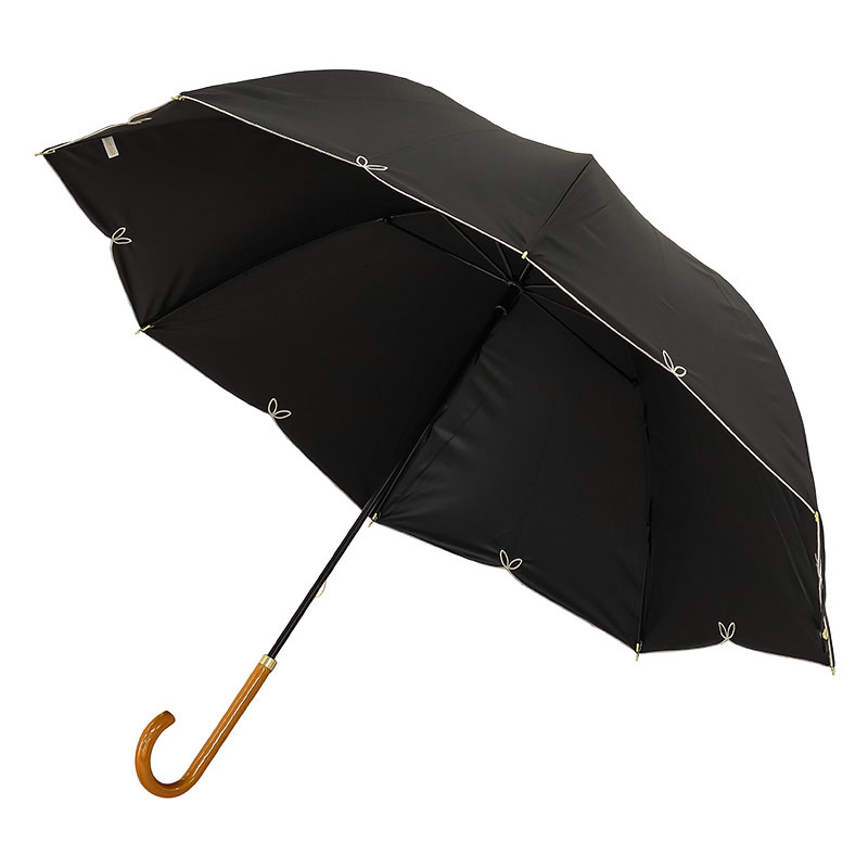 レディース 晴雨兼用 長傘 フルール 55cm