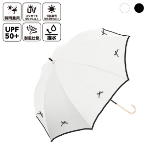 UV 傘 ノーブルリボン 50cm 晴雨兼用