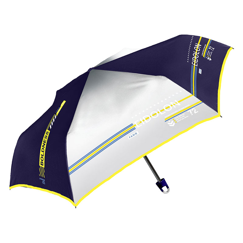 UV 折りたたみ傘 シルバーギア 晴雨兼用 50cm ネイビー