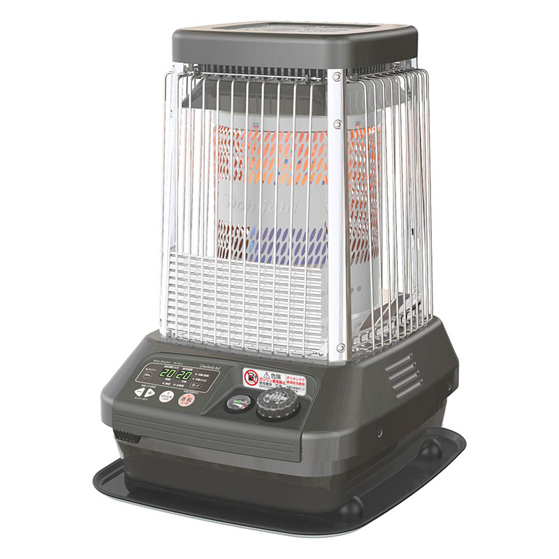 大型石油ストーブ FM-19C3(H) メタリックグレー