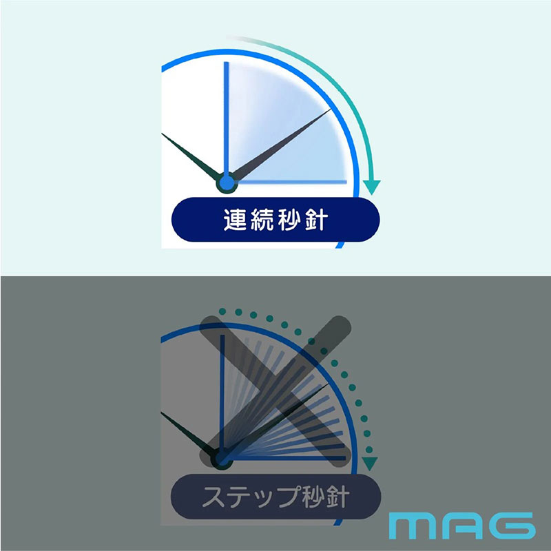 MAG アナログ目覚まし時計 T805SMZ