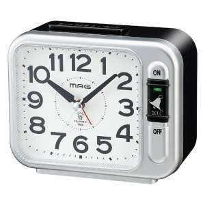 マグ スタンダードなベル音目覚まし時計 T806SMZ