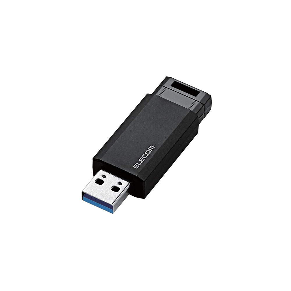 USB3.1(Gen1)対応 ノック式USBメモリ 16GB ブラック ｜ ミスター