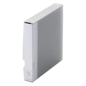 DVD・CD用 ディスクファイル 12枚収納 CCD-FS12BK