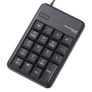 USBテンキーボード ブラック