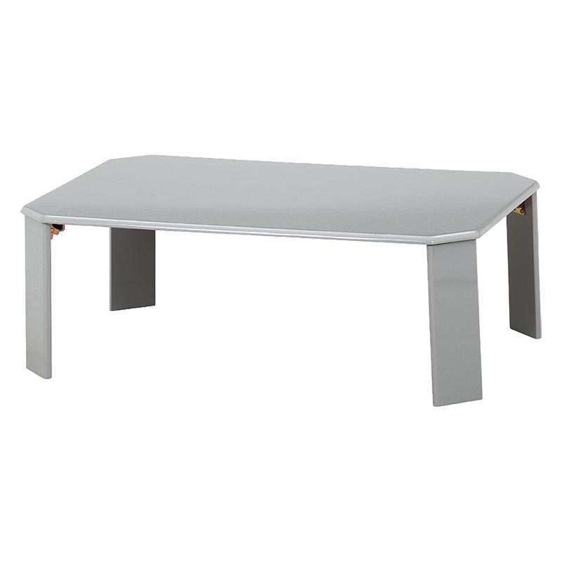 UVローテーブル ルーチェ ライトグレー 90×60cm