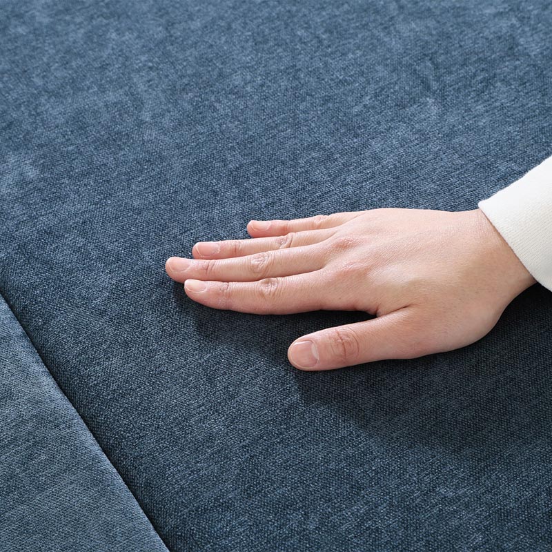 ■【F】4折ワンタッチベッドコンパクト 幅80×奥行190×高さ30cm