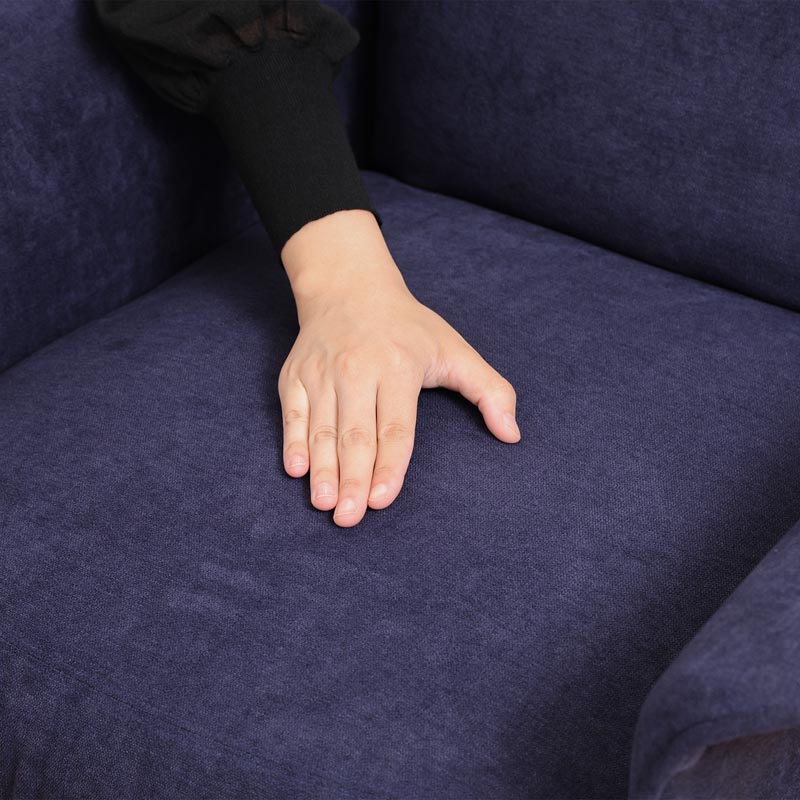 ■【F】電動リクライナー SIMPLE 1P FB102 幅77×奥行82×高さ104cm ネイビー