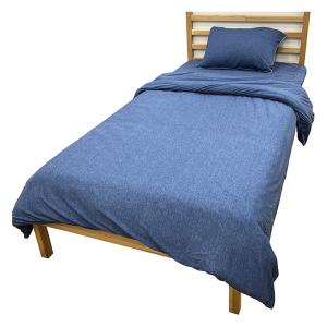 やわらかニット枕カバー(大判サイズ50×70cm) ネイビー