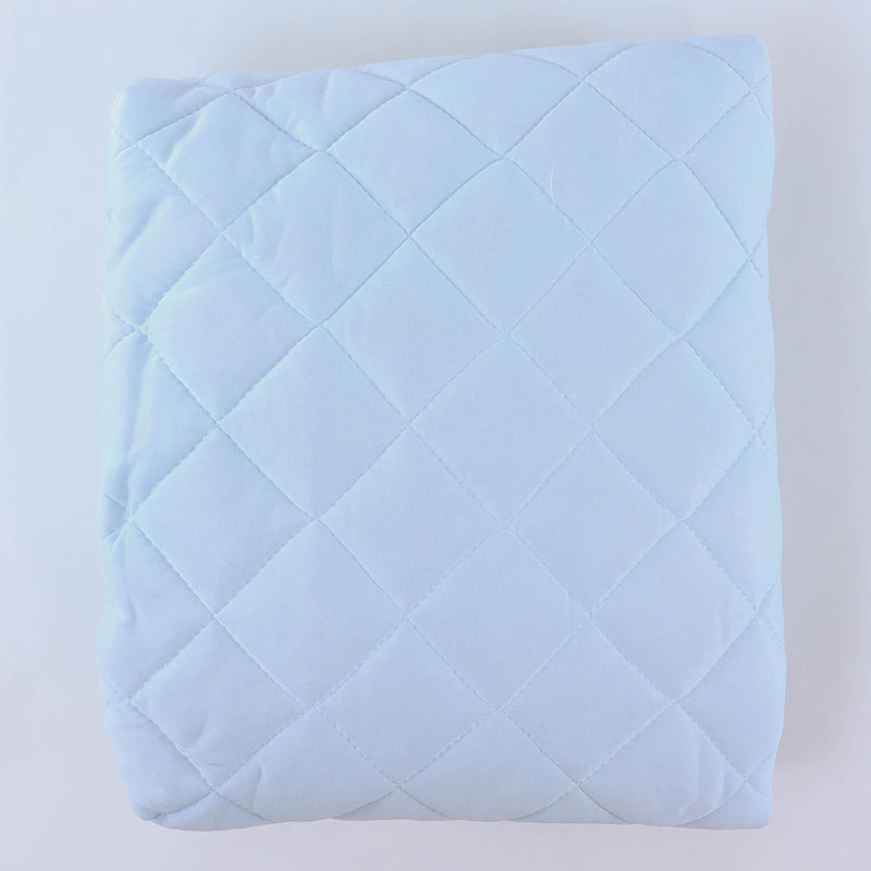 ひんやり冷感 敷パッド付 BOXシーツ シングル(100×200×30cm)ブルー