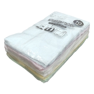 ●多目的タオル 34×84cm カラーアソート 10枚組