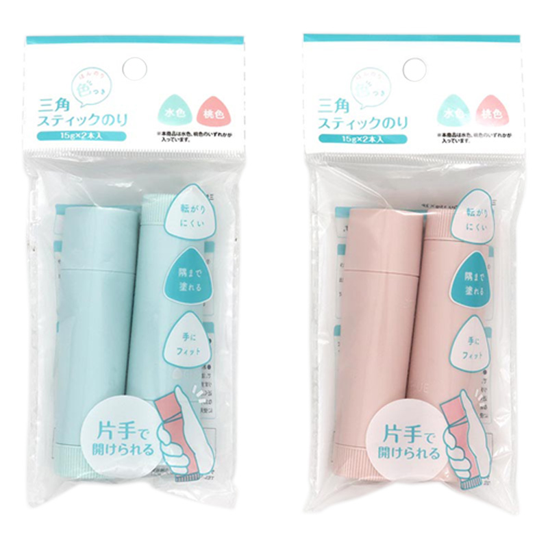 三角スティックのり 15g×2本入り
