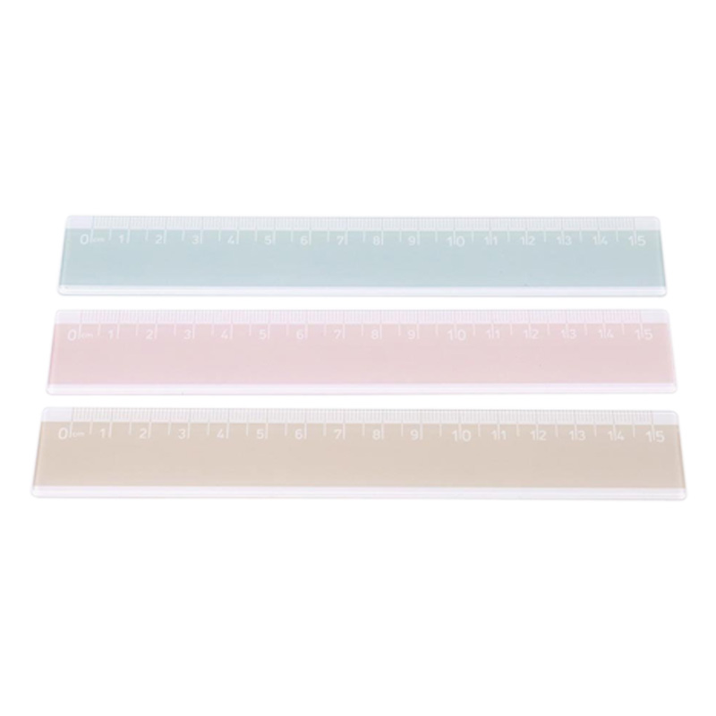 15cm定規 くすみカラー