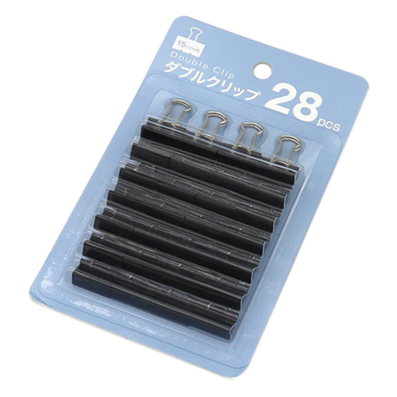ダブルクリップ 15mm 28個入