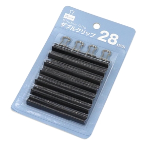 ダブルクリップ 15mm 28個入