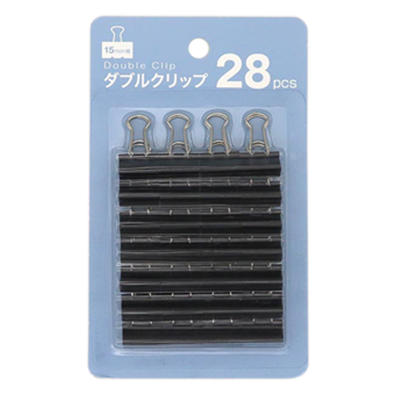 ダブルクリップ 15mm 28個入